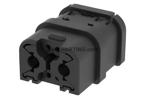 Conector combinado - Han MPC30_B_BS_2/4_F - HARTING - de datos / de alimentación eléctrica / rectangular