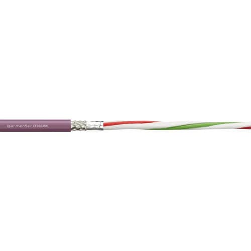 Cable óptico de datos - CF888 - igus® - Ethernet / USB / FireWire