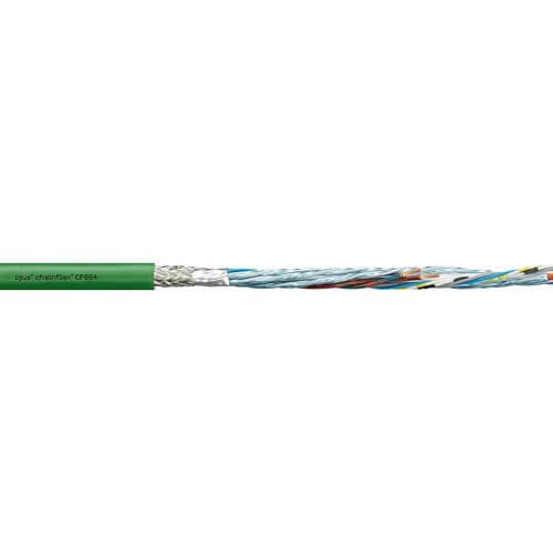 Cable eléctrico de datos - CF884 - igus® - antipropagación de fuego / resistente al aceite / a prueba de llamas