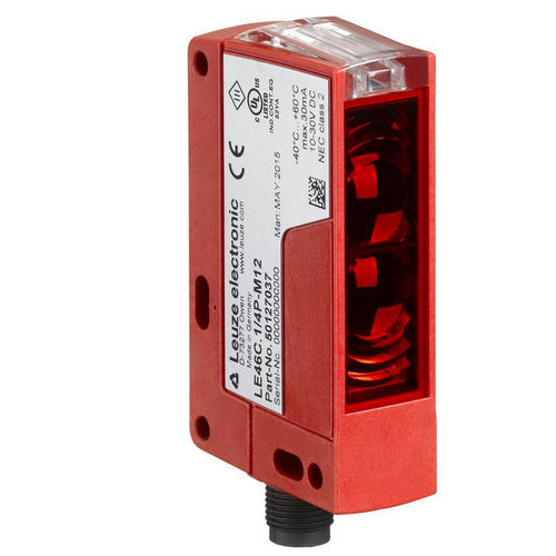 Sensor fotoeléctrico de tipo barrera - LE46C/4P-M12  - Leuze electronic GmbH + Co. KG - rectangular