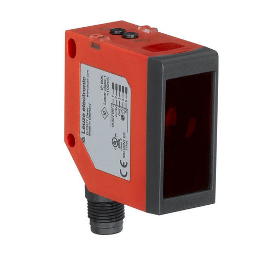 Sensor fotoeléctrico con supresión de fondo - HT110L1.3/L6T-M12  - Leuze electronic GmbH + Co. KG - detector de reflexión directa / rectangular / láser