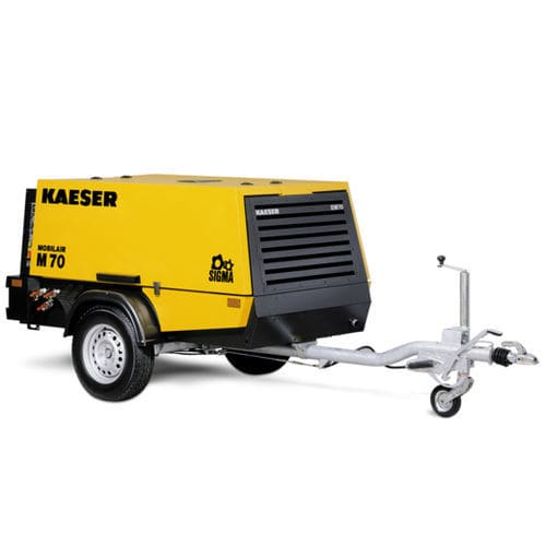 Compresor de tornillo - M 70 - KAESER Kompressoren - de aire / neumático / móvil