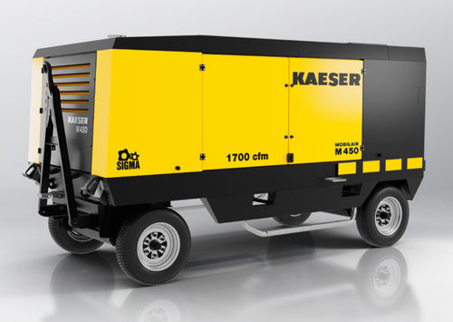 Compresor de tornillo - M450 - KAESER Kompressoren - de aire / con motor diésel / móvil