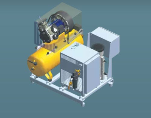 Compresor de pistón - KAESER Kompressoren - de aire / eléctrico / fijo