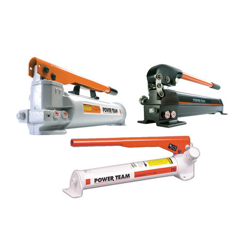 Bomba hidráulica de pistón - P series - SPX Hydraulic Technologies - de mano / de aluminio / de acero
