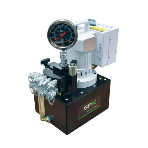 Bomba hidráulica eléctrica - BS PE55 series - SPX Hydraulic Technologies - de doble efecto / de simple efecto / con control remoto