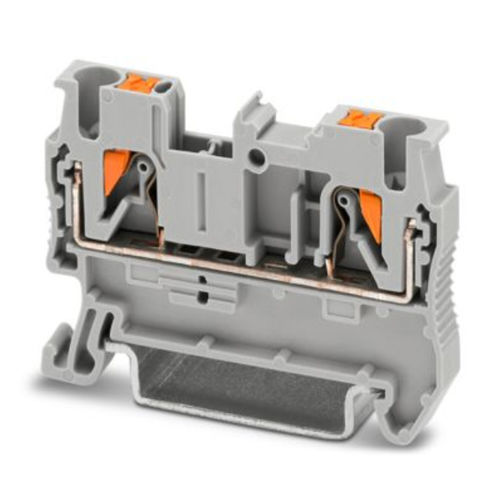 Bloque de conexión enchufable - PT 2,5 - PHOENIX CONTACT GmbH & Co. KG - push-in / de interconexión / gris