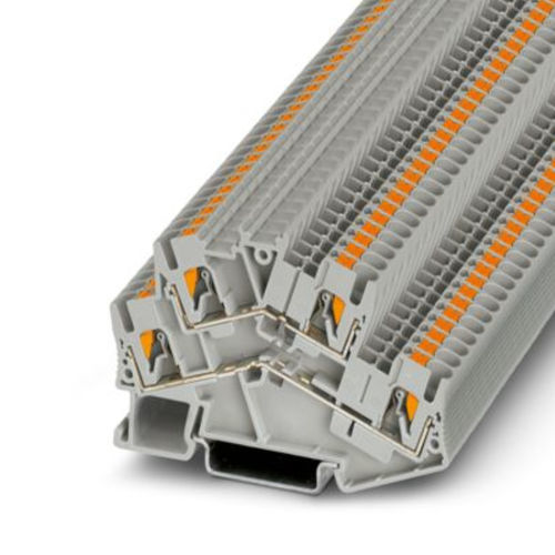 Bloque de conexión enchufable - PTTBS 2,5 - PHOENIX CONTACT GmbH & Co. KG - push-in / gris