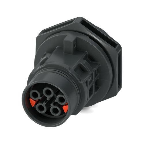 Conector de alimentación eléctrica - PRC 20/5-C1-FT25-FC2,5 SET50 - PHOENIX CONTACT GmbH & Co. KG - redondo / de engaste / AC