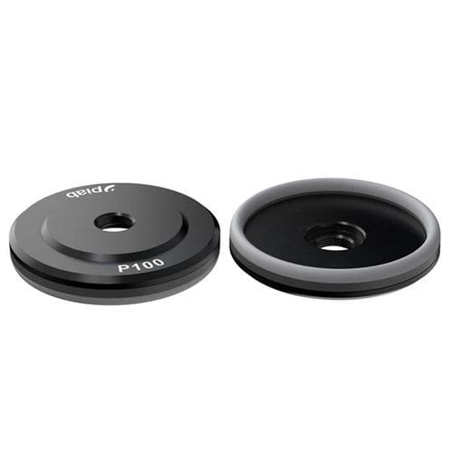 Ventosa plana - P100  - PIAB - de aluminio / para racor / de vacío