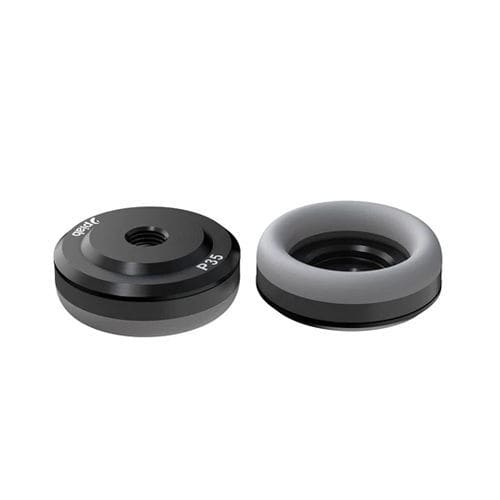 Ventosa plana - P35  - PIAB - de aluminio / para racor / de vacío