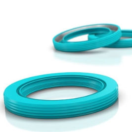 Junta de caucho - HISPIN® HS40 - Trelleborg Sealing Solutions - de elastómero / sintética / para transmisión marina