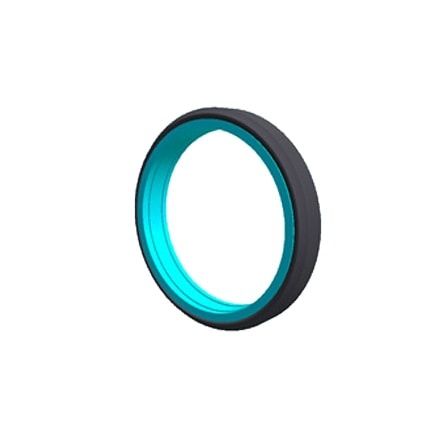 Junta de labio - Turcon® Plus Seal® II - Trelleborg Sealing Solutions - de elastómero / ranurada / de doble efecto