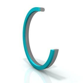 Anillo antiextrusión de PTFE - Trelleborg Sealing Solutions