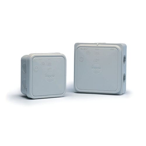 Caja de conexiones montada en superficie - JB series - FIBOX - resistente a la corrosión / de polipropileno / de exterior