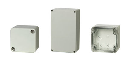 Caja de pared - UL EURONORD PC series - FIBOX - rectangular / de policarbonato / para entorno difícil