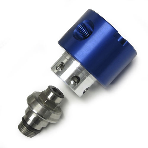 Racor giratorio para fluido refrigerante - 1124-330-240 - DEUBLIN COMPANY - de aluminio / radial / de rosca
