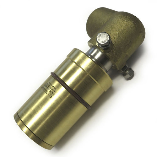 Racor giratorio para agua - 2425-004-281 - DEUBLIN COMPANY - de 2 pasos / de latón / de acero inoxidable
