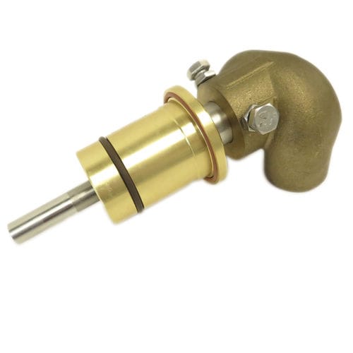 Racor giratorio para agua - 2420-001-141180 - DEUBLIN COMPANY - de latón / de acero inoxidable / con junta