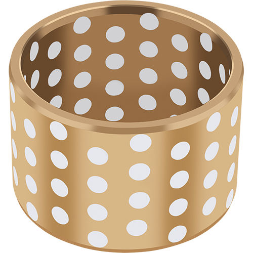 Cojinete liso cilíndrico - GGB-DB&reg; - GGB - de bronce / de bronce macizo / sin mantenimiento