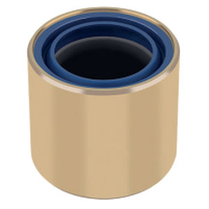 Cojinete liso estanco - SBC with HSG - GGB - cilíndrico / de fibra de vidrio / de PTFE