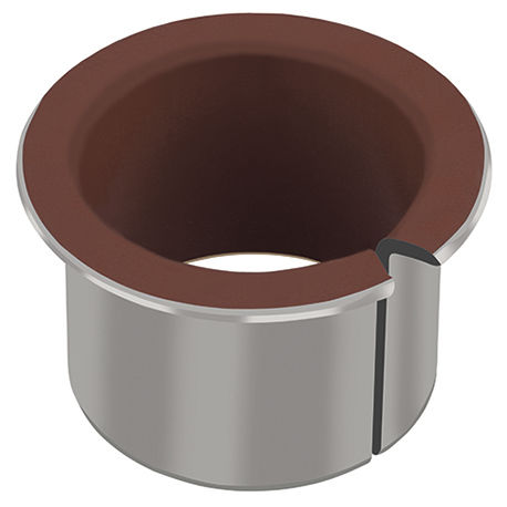 Cojinete liso cilíndrico - DTS10® - GGB - de acero / de bronce sinterizado / de PTFE