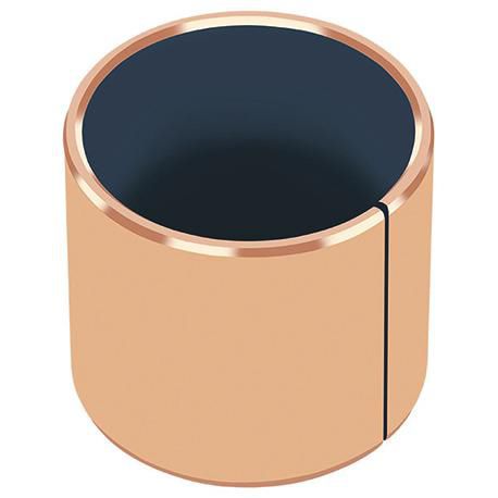 Cojinete liso cilíndrico - DU-B - GGB - de bronce / de bronce sinterizado / de PTFE