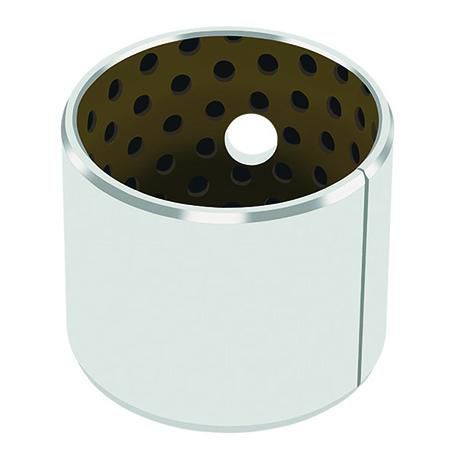 Cojinete liso de polímero - DX®10 - GGB - de metal / de resina / lubricación con grasa