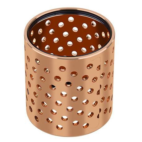Cojinete liso de bronce - LDD&reg; - GGB - cilíndrico / resistente al desgaste / de alta eficacia