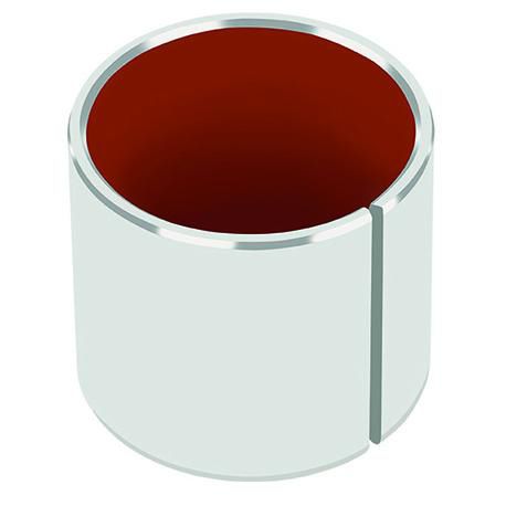 Cojinete liso cilíndrico - DP4® - GGB - de bronce sinterizado / de PTFE / autolubricante
