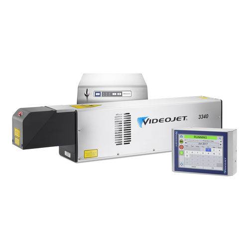 Máquina de marcado láser CO2 - 3340 - VIDEOJET - de metal / de plástico / para madera