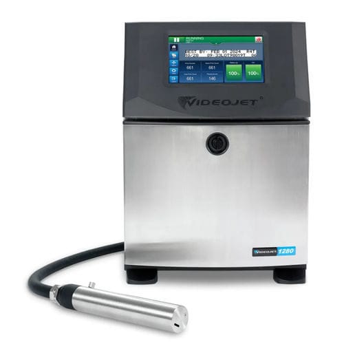 Impresora por chorro de tinta continuo - 1280  - VIDEOJET - de pie / de color / industrial