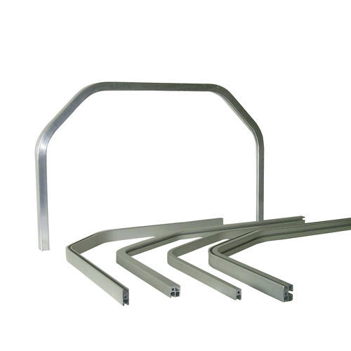 Perfil de aluminio - 1715 - BETT SISTEMI - ranurado / de puerta