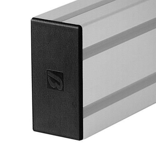 Capuchón de extremo press fit - 806 - BETT SISTEMI - rectangular / de ABS / para perfiles