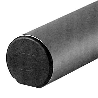 Capuchón de extremo press fit - 1208 - BETT SISTEMI - con extremo redondo / de ABS / para perfiles
