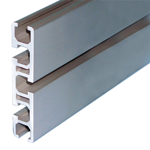 Perfil de aluminio - 8918 - BETT SISTEMI - ranurado / para la protección de máquinas