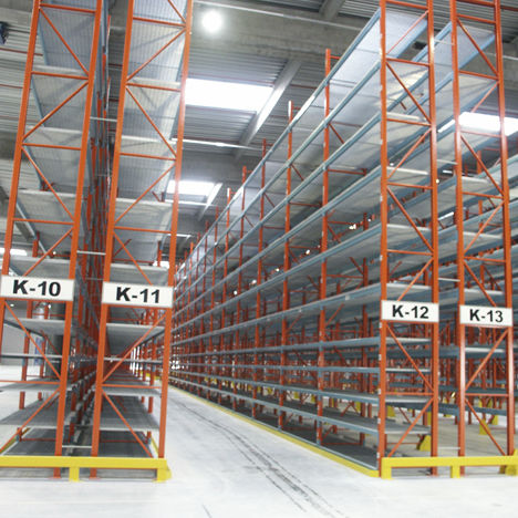 Sistema de estanterías con tablas - C-Rack® - CORNIX - compacto / a medida / para cargas pesadas