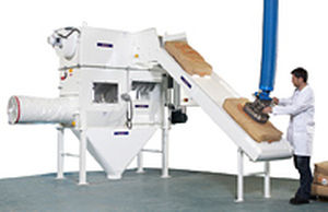Descargador de saco para la industria alimentaria - RotaSlit® - PALAMATIC - para la industria farmacéutica / para polvo / automático