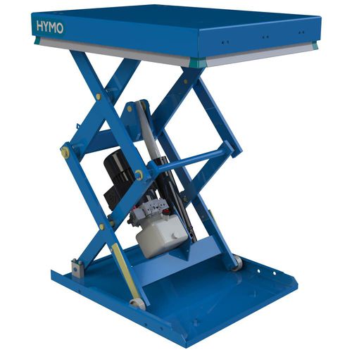 Mesa elevadora de doble tijera - AXX series - HYMO - hidráulica / estacionaria