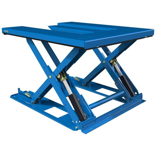 Mesa elevadora de tijera - MXE series - HYMO - eléctrica / estacionaria / con tablero en E