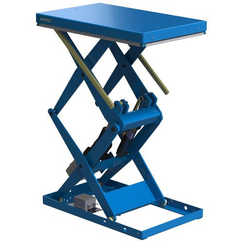 Mesa elevadora de doble tijera - BXX series - HYMO - hidráulica / estacionaria