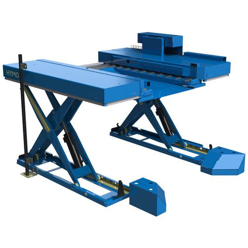 Mesa elevadora de carga - UXB series - HYMO - de tijera / hidráulica / estacionaria