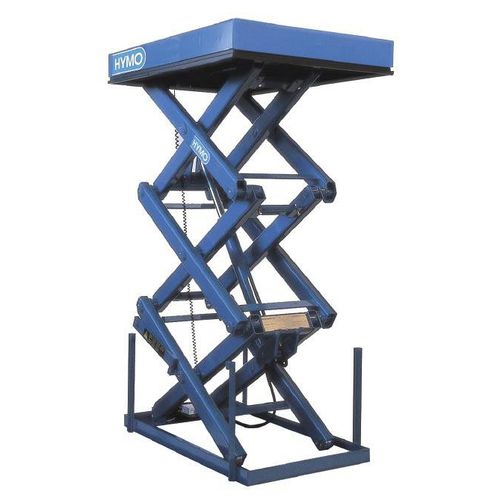 Mesa elevadora de triple tijera - BXXX series - HYMO - hidráulica / estacionaria