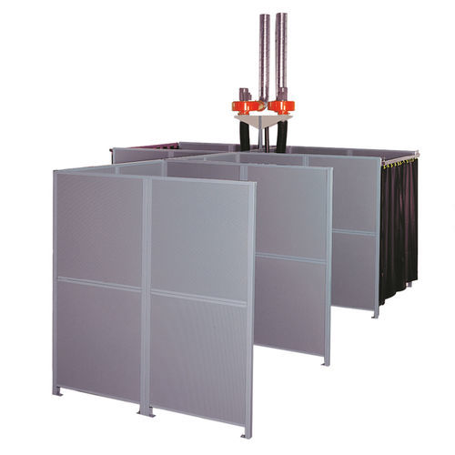 Tabique de taller - 95 000 001 200 - KEMPER - de separación insonorizante / modular