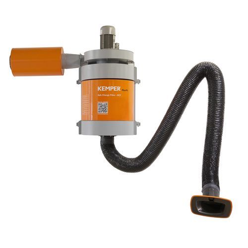 Extractor de humo de soldadura - 65 850 100 - KEMPER - de pared / con filtro en línea / con brazo de extracción