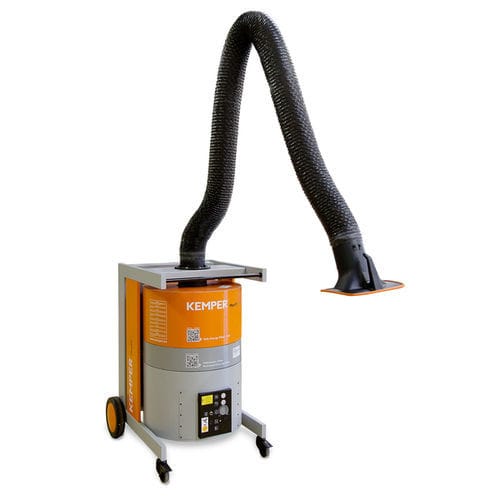 Extractor de humo móvil - 65 650 AK 100 - KEMPER - con filtro de carbón activado / con brazo de extracción / de polvo