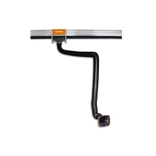 Brazo de extracción fijo - 79 002 100 - KEMPER - flexible / para polvo / de humos de soldadura