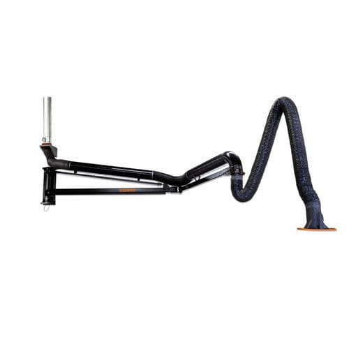 Brazo de extracción fijo - 79 307 - KEMPER - flexible / para polvo / de humo