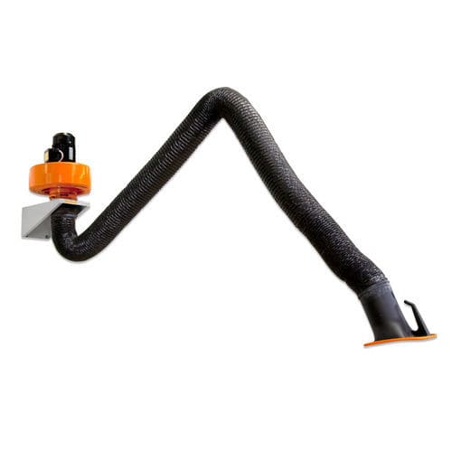 Extractor de humo de pared - 79 002 201 - KEMPER - de soldadura / con brazo de extracción / de polvo