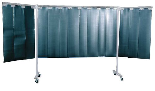 Cortina de soldadura verde - 70 600 650 - KEMPER - flexible